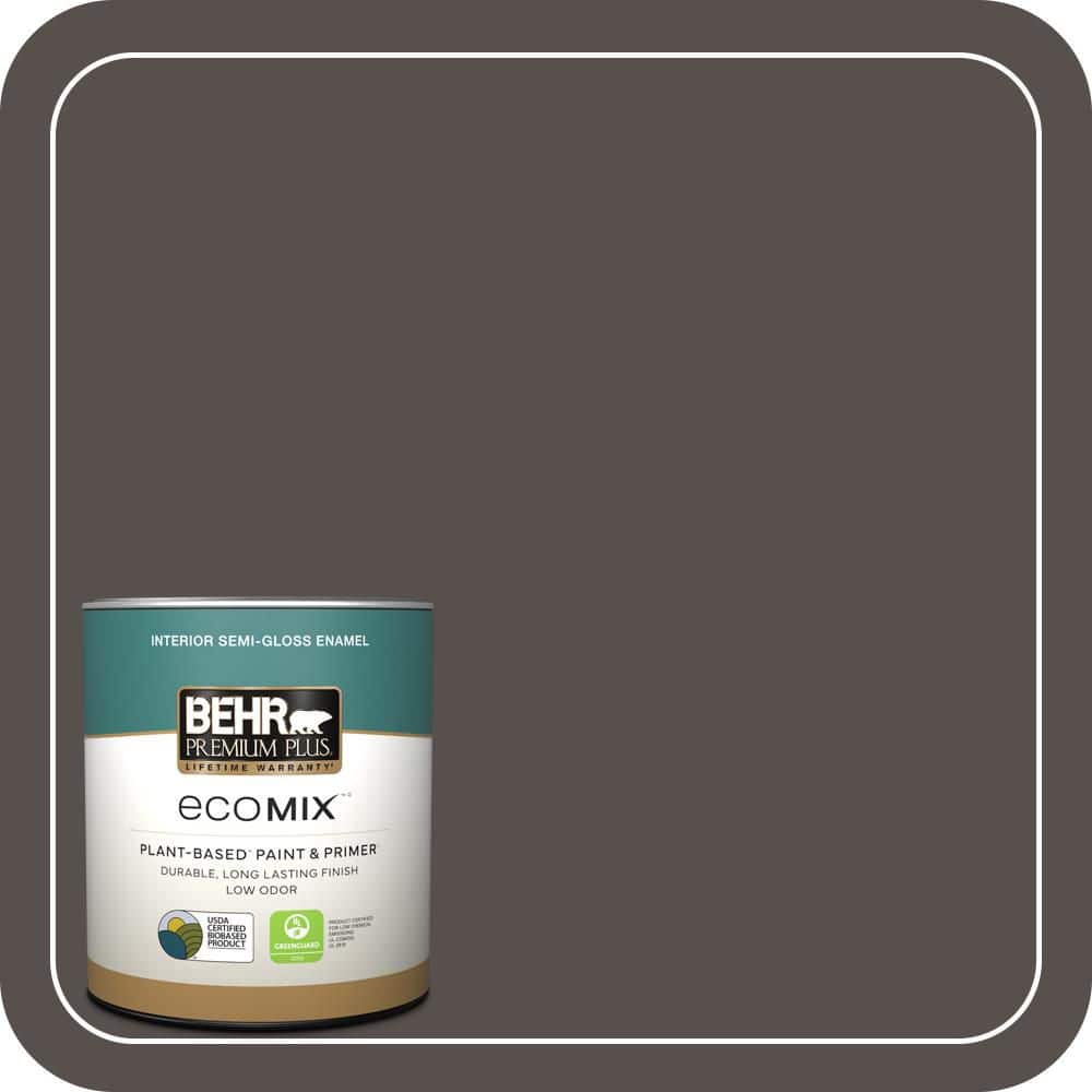 1 qt. #ECC-41-2 Willow Wood Semi-Gloss Enamel EcoMix Plant-Based Interior Paint & Primer price history on PriceWatchPro
