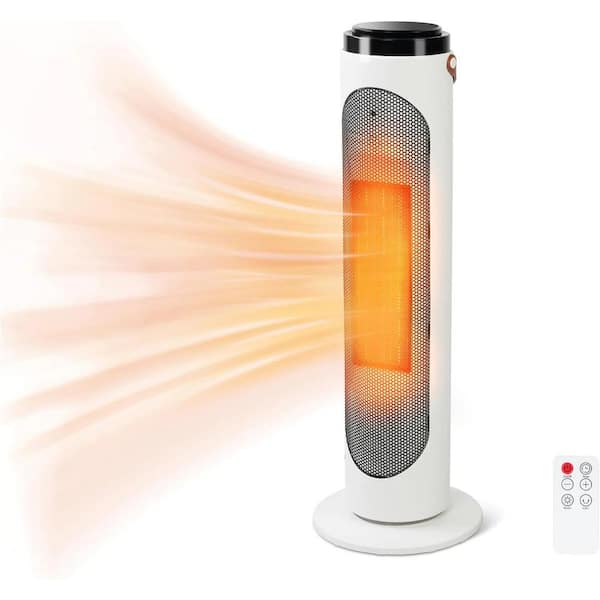 Portable Space Tower Heater buy With Remote Control ECO Thermostat 24-Hour Timer