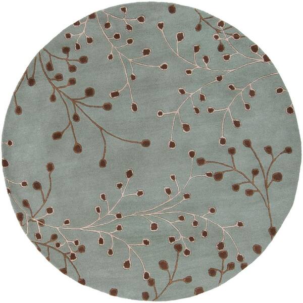 Artistic Weavers Aloysia Moss 8 ft. x 8 ft. Round Indoor Area Rug