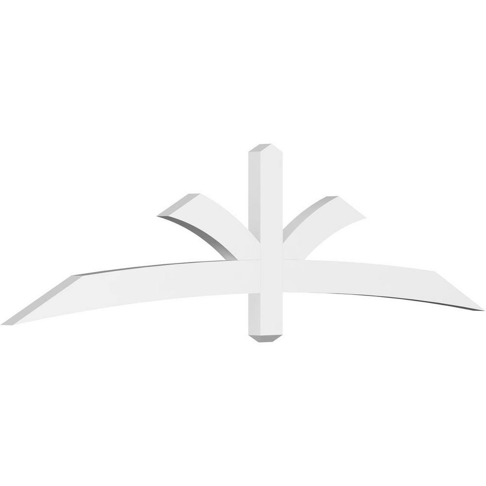 84 in. W x 21 in. H x 2 in. D x 4 in. F, 6/12 Pitch, Davenport Signature Urethane Gable Bracket, Primed Tan price history on PriceWatchPro