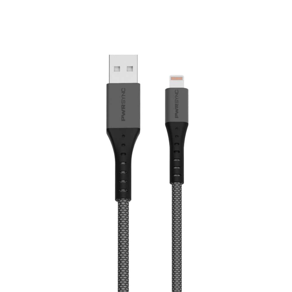 EcoSurvivor USB Type C Cable, USB-A to USB-C Black Nylon Braided Fast  Charging Cable, 8ft, For iPhone 15/Pro/Max, iPad Air/Pro, MacBook, Samsung