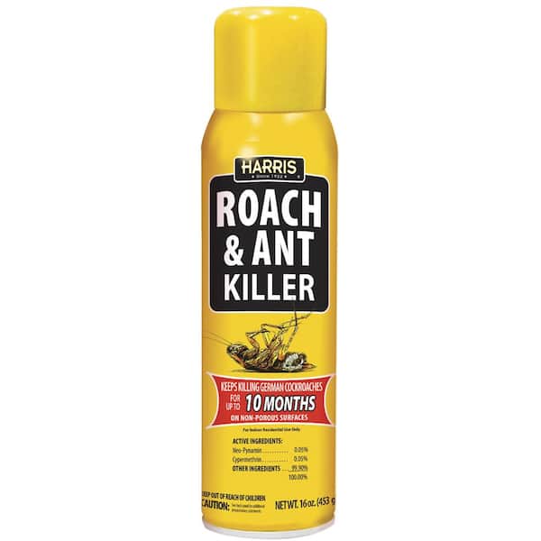 Harris 16 oz. 10-Month Roach and Ant Insect Killer Aerosol Spray