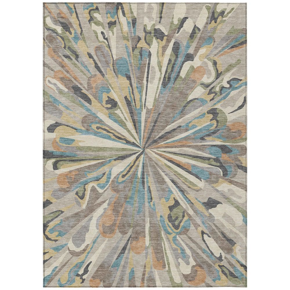 Chantille Machine Washable Indoor/Outdoor Abstract ACN2838 Beige 9 ft. x 12 ft. Area Rug price history on PriceWatchPro
