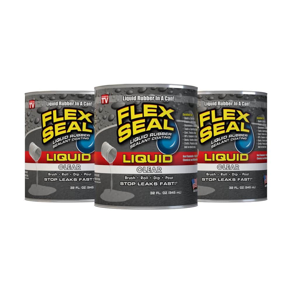 Flex Seal Liquid Rubber Sealant Coating - Clear, 16 fl oz - Food 4 Less
