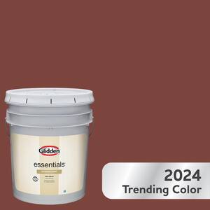 5 gal. PPG1059-7 Sweet Spiceberry Satin Exterior Paint