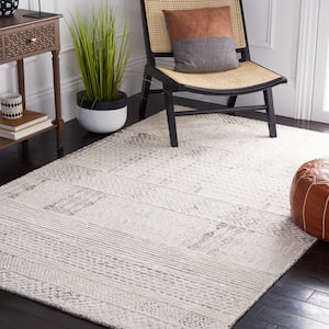 Glamour Natural/Ivory Doormat 3 ft. x 5 ft. Geometric Area Rug