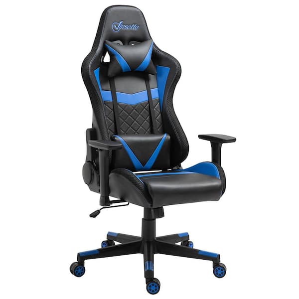 blue video game chair