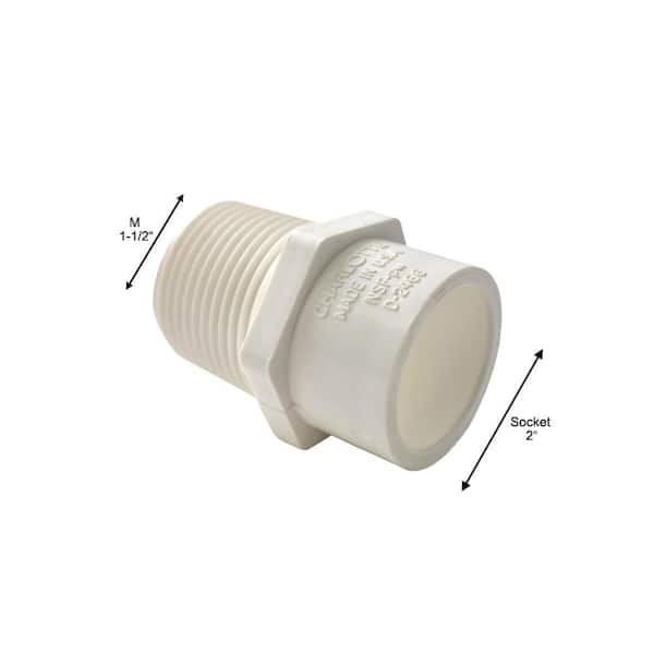 inch pvc plumbing fittings