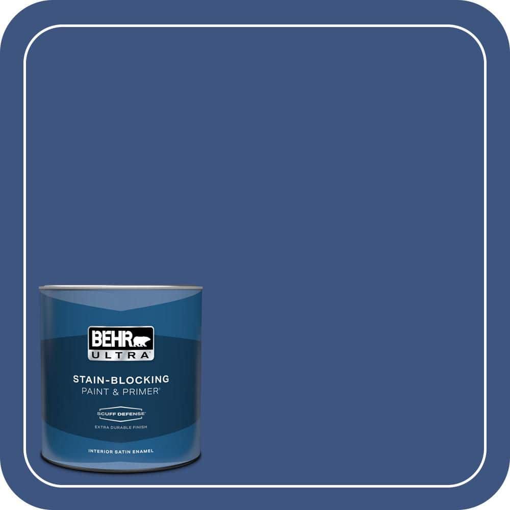 1 qt. #S-G-600 Deep Azure Extra Durable Satin Enamel Interior Paint & Primer price history on PriceWatchPro