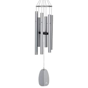 Signature Collection, Bells of Paradise, 32 in. Gray Wind Chime