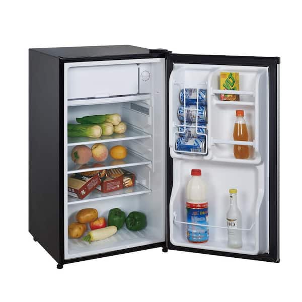 Magic Chef 3.1 cu. ft. Mini Fridge in Stainless Look HMDR310SE - The Home  Depot