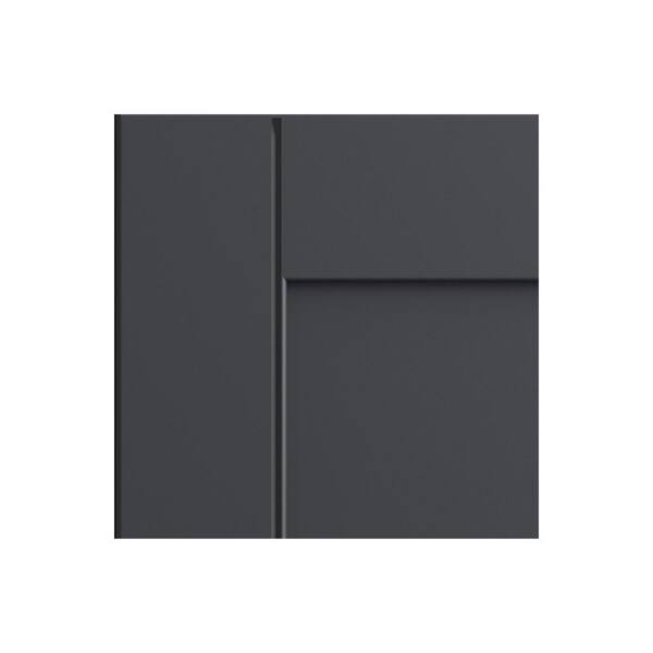 MILL'S PRIDE Richmond Venetian Onyx Plywood Shaker Assembled Kitchen Cabinet Door Sample 7.5 in W x 0.75 in D x 7.5 in H
