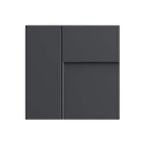 Richmond Venetian Onyx Plywood Shaker Assembled Kitchen Cabinet Door Sample 7.5 in W x 0.75 in D x 7.5 in H