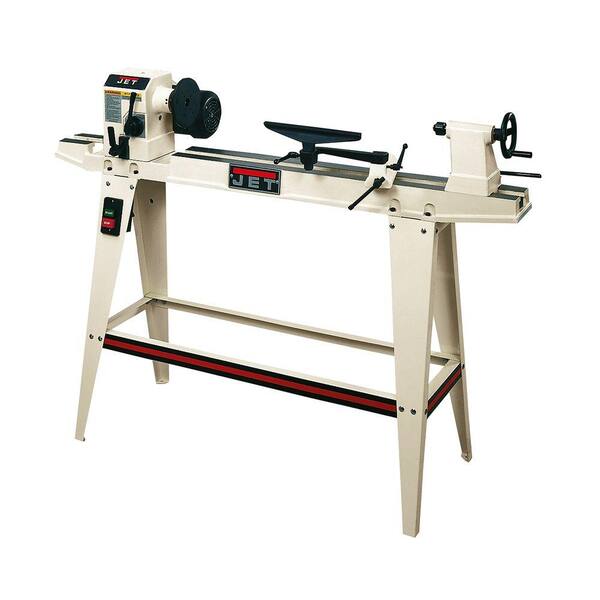 Jet 12 in. x 36 in. Variable Speed Woodworking Lathe with Legs