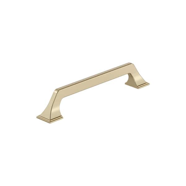Amerock Exceed 6-5/16 in. (160mm) Modern Golden Champagne Arch Cabinet Pull