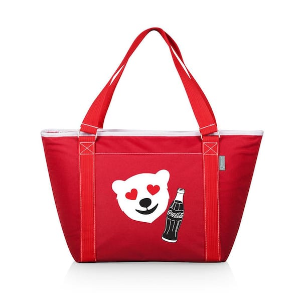 ONIVA 9 Qt. 24-Can Coca-Cola Topanga Tote Cooler in Red-Emoji Design