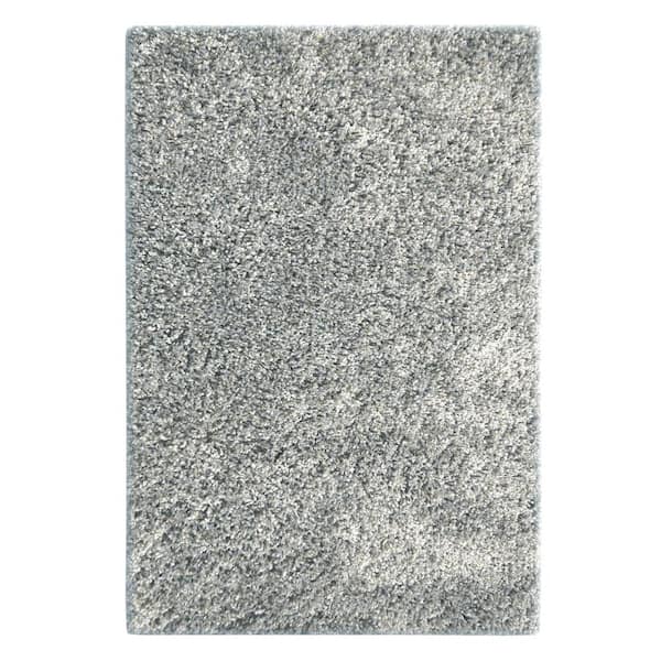  Colorville Shag Silver 5 ft. x 7 ft. Area Rug