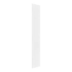Avondale Shaker Alpine White Ready to Assemble Plywood Universal Flush End Panel (11.25 in W x 48 in H x 0.7 in D)