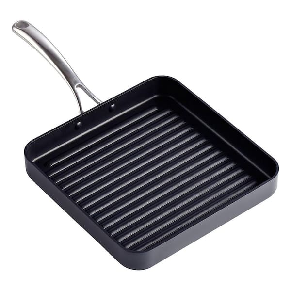 Cast iron grills and frying pans