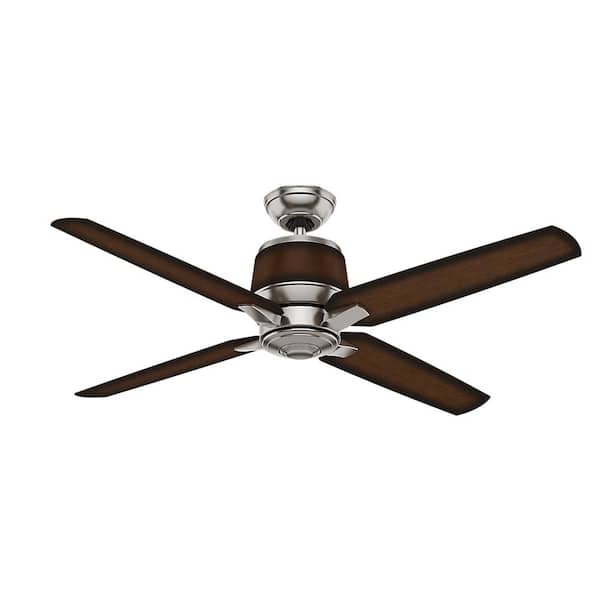 Casablanca Aris 54 in. Indoor/Outdoor Brushed Nickel Ceiling Fan