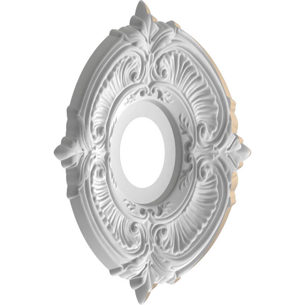 Attica UltraCover Satin Smokey Beige Thermoformed PVC Ceiling Medallion