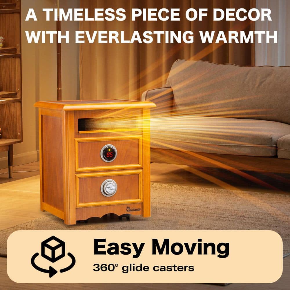 Cherry Electric Infrared Heater with Automatic Shut-off
