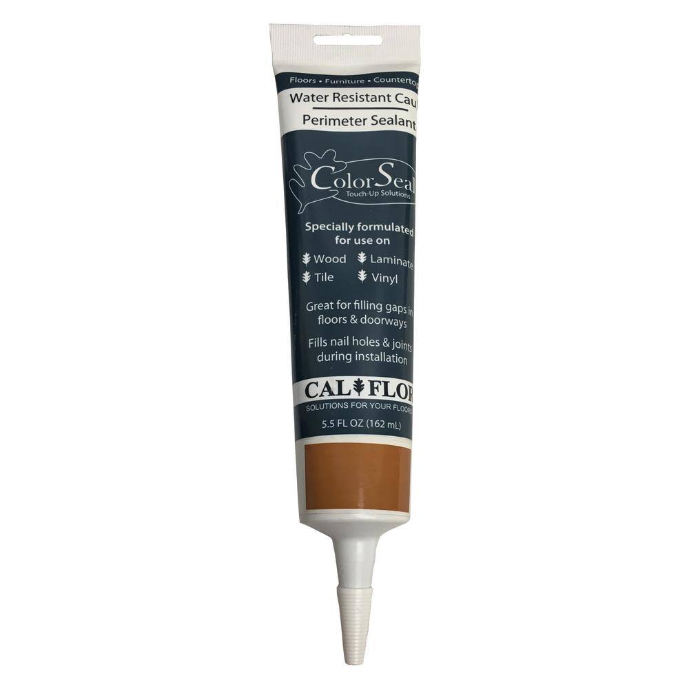 Calflor 5 5 Oz Colorseal Oak Wood Laminate Tile Stone And Vinyl Flexible Flooring Sealant Ca49603cf The Home Depot