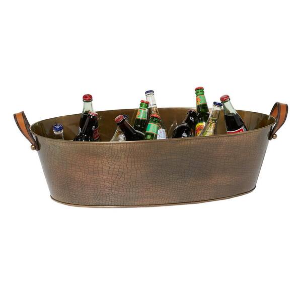 Copper Stainless Steel Double Wall Small Wine Cooler Bottle Cooler Ice Bucket 