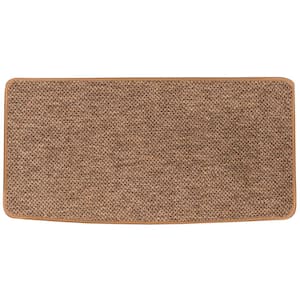 Toyota Highlander Beige All-Weather Textile Carpet Car Mats Custom Fit for 2014-2019 - Medium Cargo with Rear Seat Down