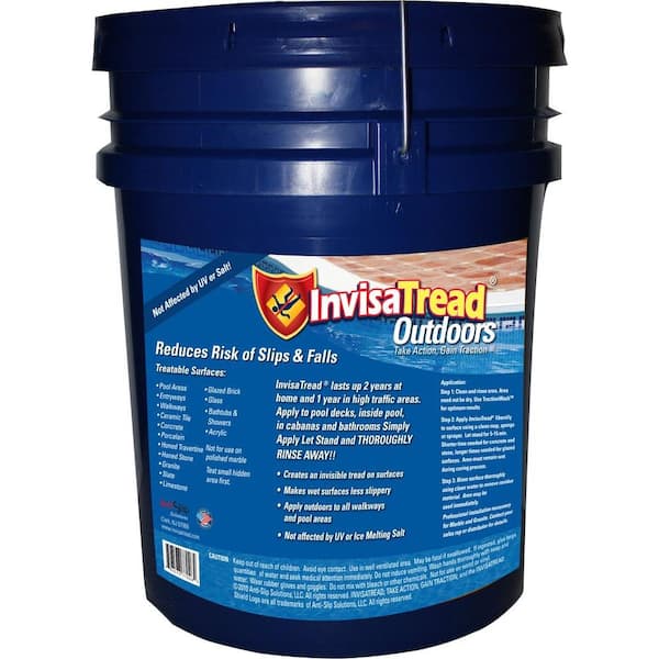 InvisaTread 5 Gal. Outdoors Slip Resistant Treatment for Tile and Stone
