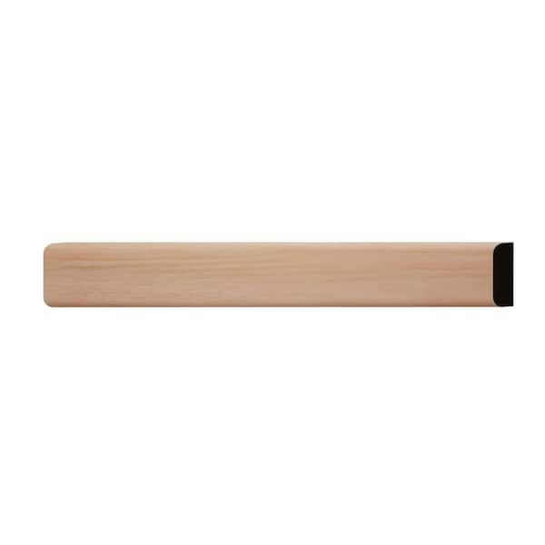 Ekena Millwork WM142 0.25 in. D x 0.75 in. W x 6 in. L Wood (Cherry) Chair Rail Sample