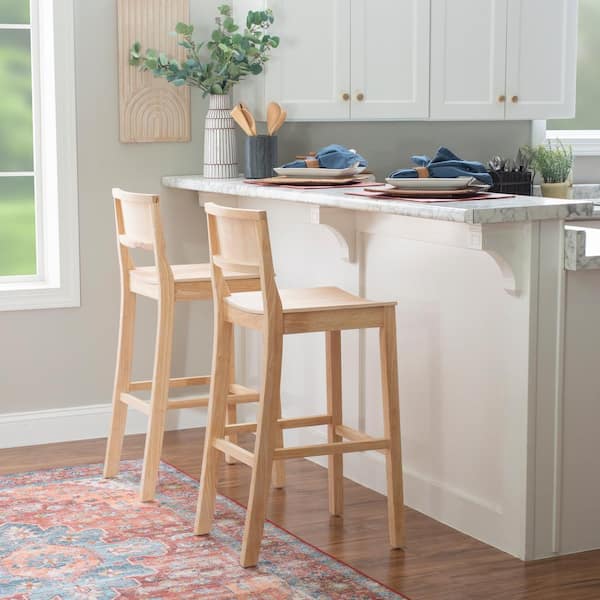 Unfinished counter height bar stools discount