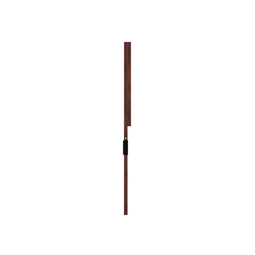 Canyon Walnut Queen Wood Headboard with USB Charger