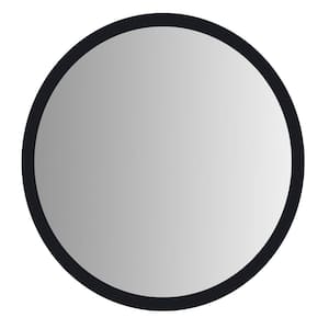 Medium Round Black Mirror (27.5 in. H x 27.5 in. W)