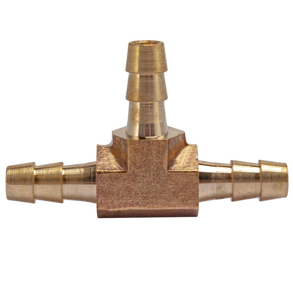 1/4 in. I.D. Brass Hose Barb Tee Fittings (5-Pack) price history on PriceWatchPro