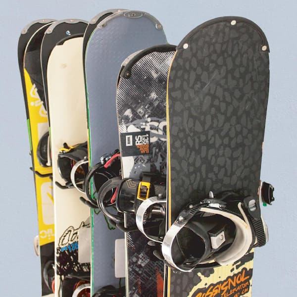 Locking Wall Racks for Skis and Snowboards