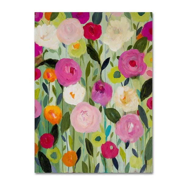 Trademark Fine Art 47 in. x 35 in. "Natures Laugher" by Carrie Schmitt Printed Canvas Wall Art
