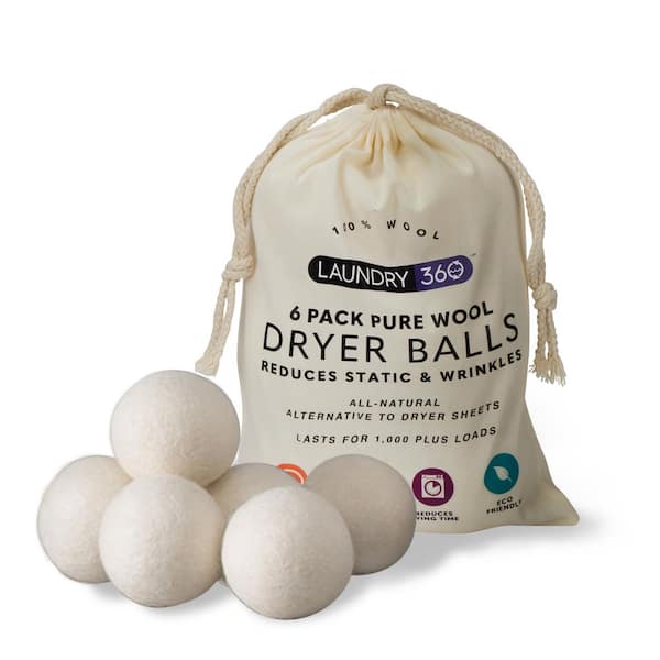 Wool Dryer Ball Set (6-Pack)