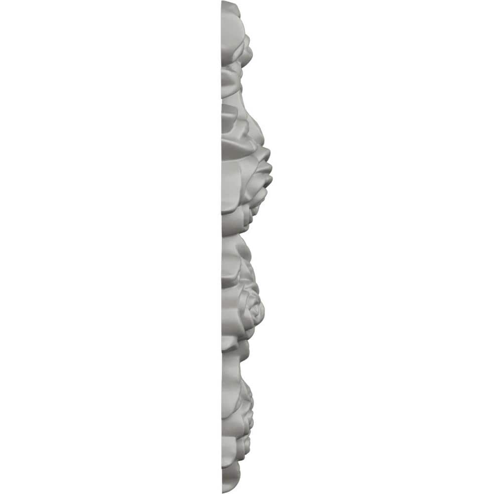 Gray Polyurethane Small Rose Drop Onlay