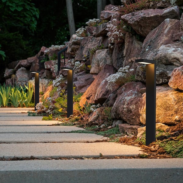 Laplusbelle Low Voltage Black Aluminum LED Weather Resistant