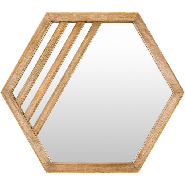 Livabliss Jora 23 in. x 23 in. Bron Framed Decorative Mirror