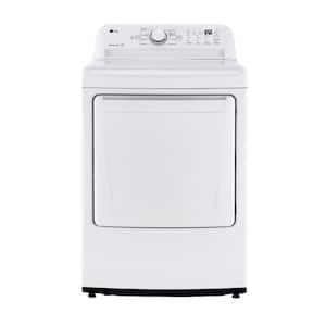 7.3 cu. ft. Large Capacity Vented Gas Dryer with Sensor Dry in White