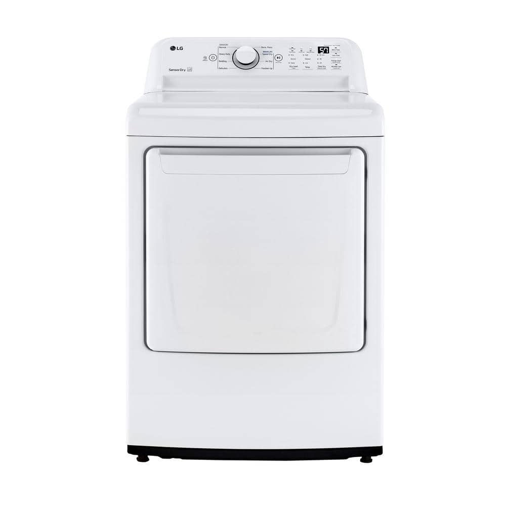 DLG7001W LG 7.3 Cu. ft. Ultra Large Capacity GAS Dryer with Sensor Dry