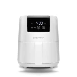 2 qt. White Air Fryer with Digital Display