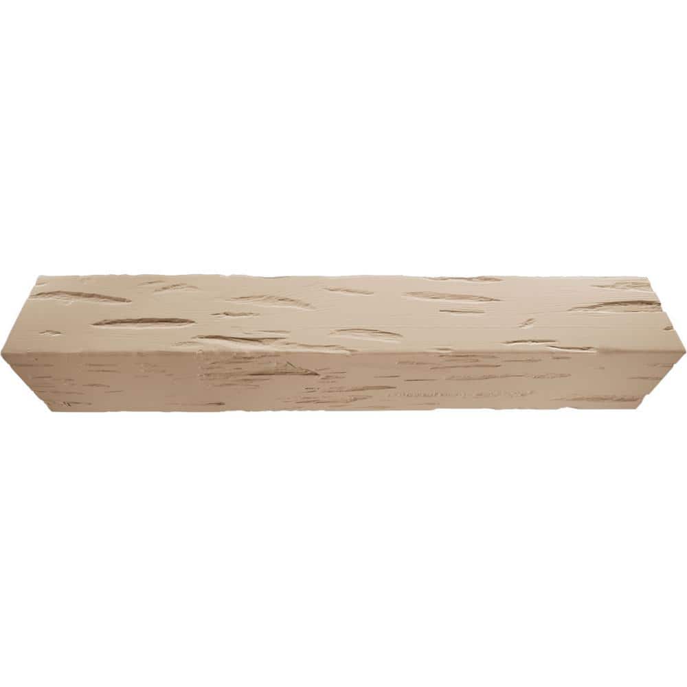 8' Factory Prepped Pecky Cypress Faux Wood Ceiling Beam