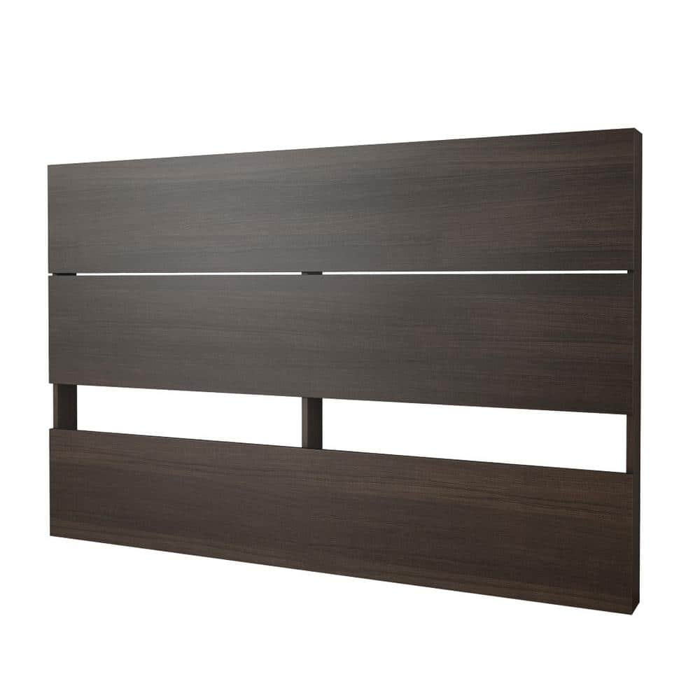 Nexera Cadence Queen size Platform with 3 Storage Drawers and Headboard