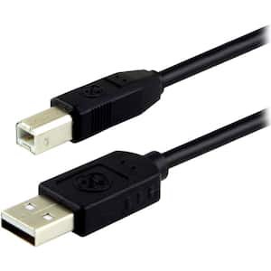 USB 2.0 Printer Cable, A Male to B Male Cord