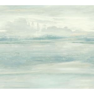 45 sq. ft. Soothing Mists Scenic Premium Peel And Stick Wallpaper