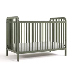 Pasadena Olive 3-in-1 Convertible Crib