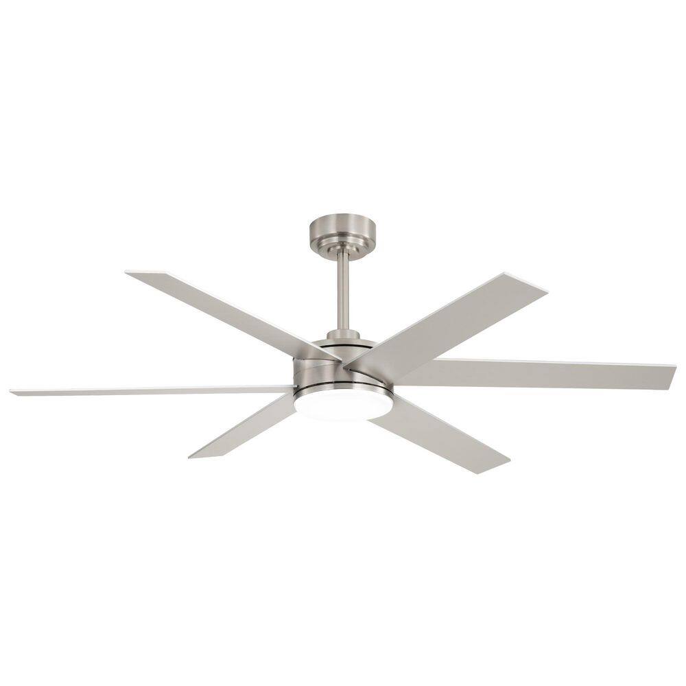 56 in. Ceiling Fans with Lights and Remote, Reversible 6 Blades, Dimmable, 3CCT, Outdoor Ceiling Fans for Patios, Nickel price history on PriceWatchPro